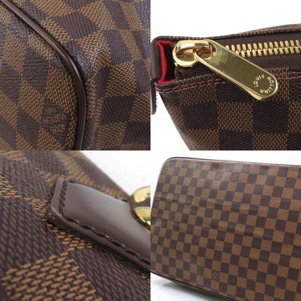 LOUIS VUITTON Authentic Brown Damier Canvas Shoulder Bag - Picture 3 of 5